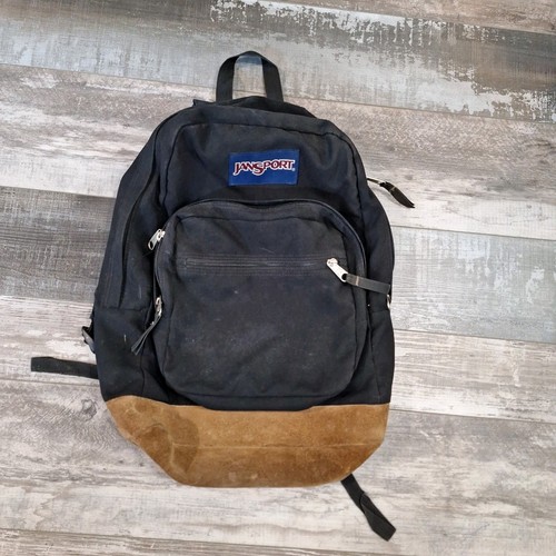 Retro jansport black - black, and
